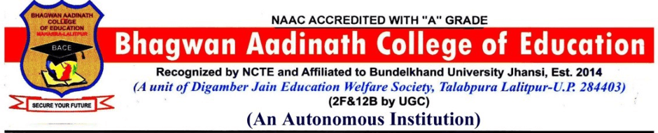 Bhagwan Aadinath College of Education — BACE